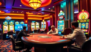 Experience the excitement of gambling at Jun88 with diverse games and vibrant atmosphere.