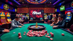 Experience the thrill of poker and slots at i9bet, where excitement meets luxurious gaming.