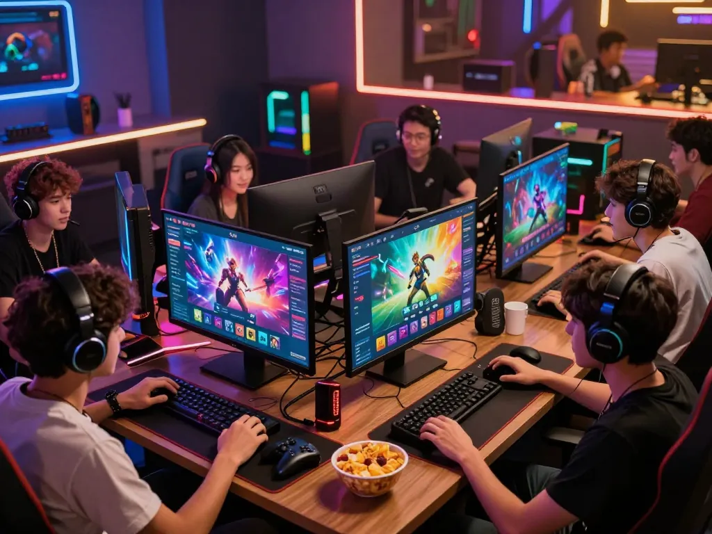 Exciting online gaming experience with players engaging on S666 platform, featuring vibrant graphics and dynamic gameplay.