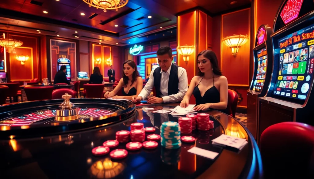 C168 offers an exciting casino experience with engaging table games and vibrant slot machines.