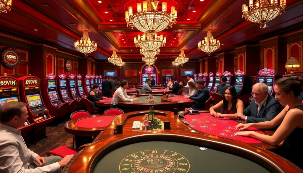 Experience excitement at 69VN with vibrant casino games and lively players.