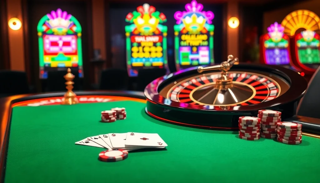Experience thrilling casino action at https://twin68.gr.com/ with vibrant gaming tables and exciting slot machines.