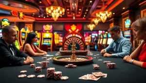 Experience the thrills of gameplay at https://nohudoithuong.us/ with vibrant casino tables and flashing slot machines.