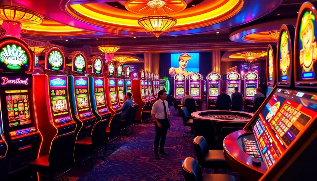 Experience the thrill of slot gacor games at a lavish casino filled with winning potential.