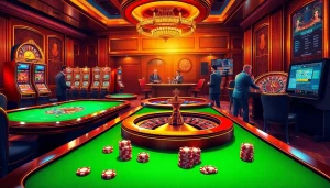 Découvrez le luxe et l'excitation du casino en ligne argent réel avec des tables vibrantes et des joueurs captivants.