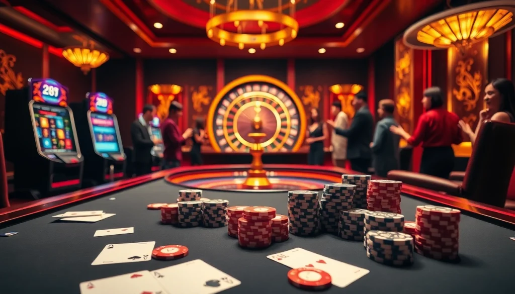 Experience the excitement of 288T with vibrant casino elements and thrilling gameplay.