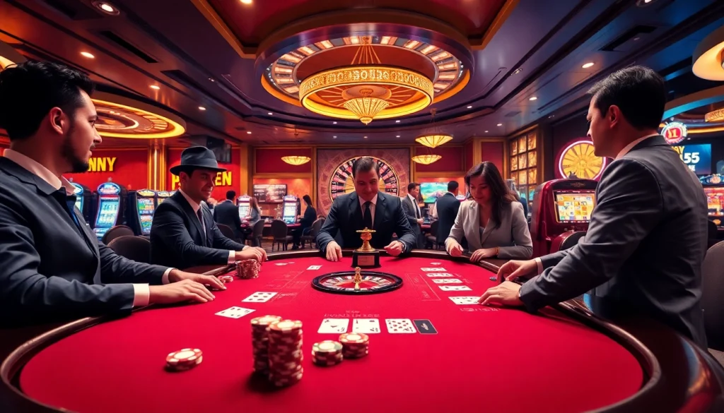Experience the thrill of live gambling at https://ok365.icu/ with engaging poker games and vibrant casino atmosphere.