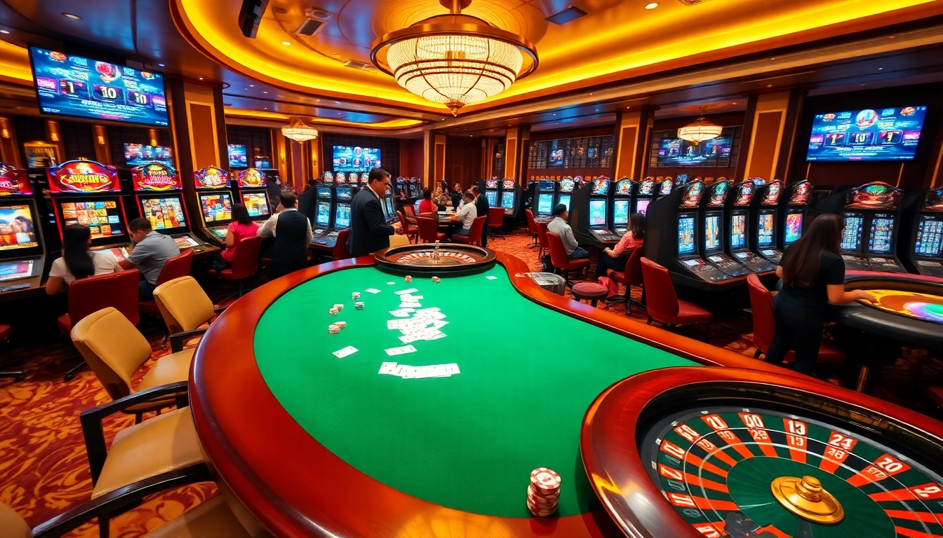 Experience thrilling gaming at https://m-100cuci.net/ with rolling dice and vibrant chips on the casino table.