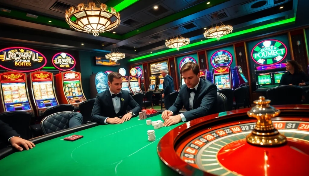 Experience the thrill of BLACKOWL88 with strategic poker gameplay and vibrant slot machines.