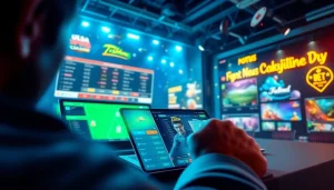Engaging online betting experience at https://057789.com/ showcasing vibrant gaming options and interactive design.