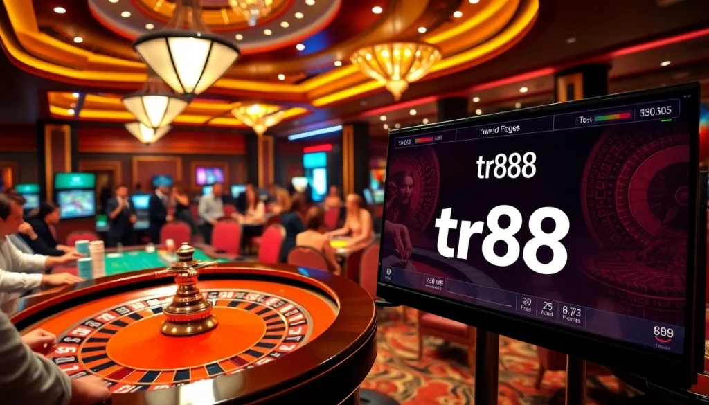 Experience the thrill of betting at tr88 casino with vibrant games and professional ambiance.