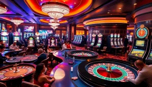 Winning at F168 Casino with a vibrant atmosphere and exciting games.