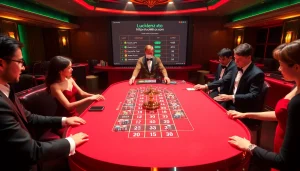 Experience exciting gaming action at https://luck882.co.com/ with vibrant roulette and engaging players.