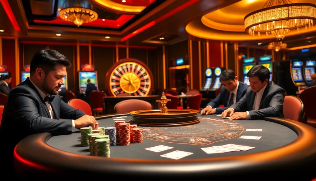 Experience the thrill of high-stakes poker at 88vv.jpn.com, featuring vibrant casino aesthetics.