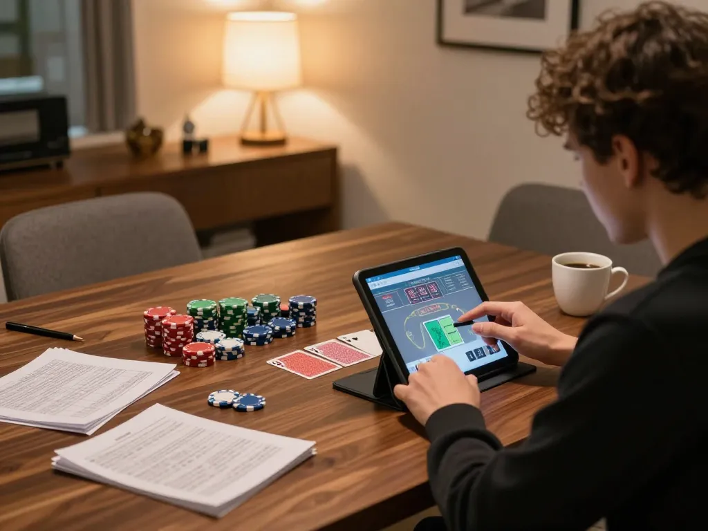Engaging in responsible gaming with tg88 on a tablet at home