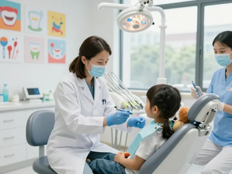 Welcoming dental visit at Kaizen Dental, showcasing a warm environment for children.