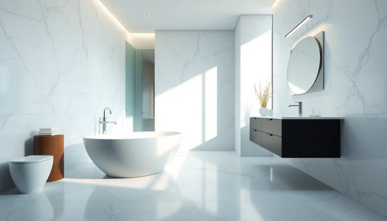 Die luxuriösen Badezimmerlösungen von sonni sanitär GmbH in modernem Design.