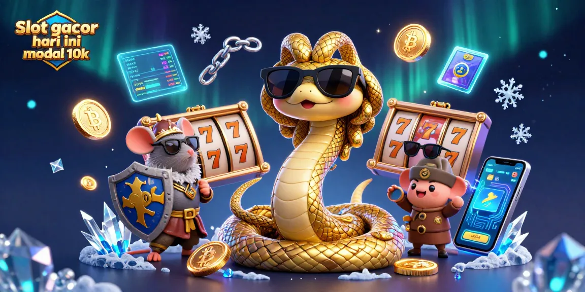 Join the fun of slot gacor hari ini modal 10k and enjoy magical rewards with our vibrant casino scene.