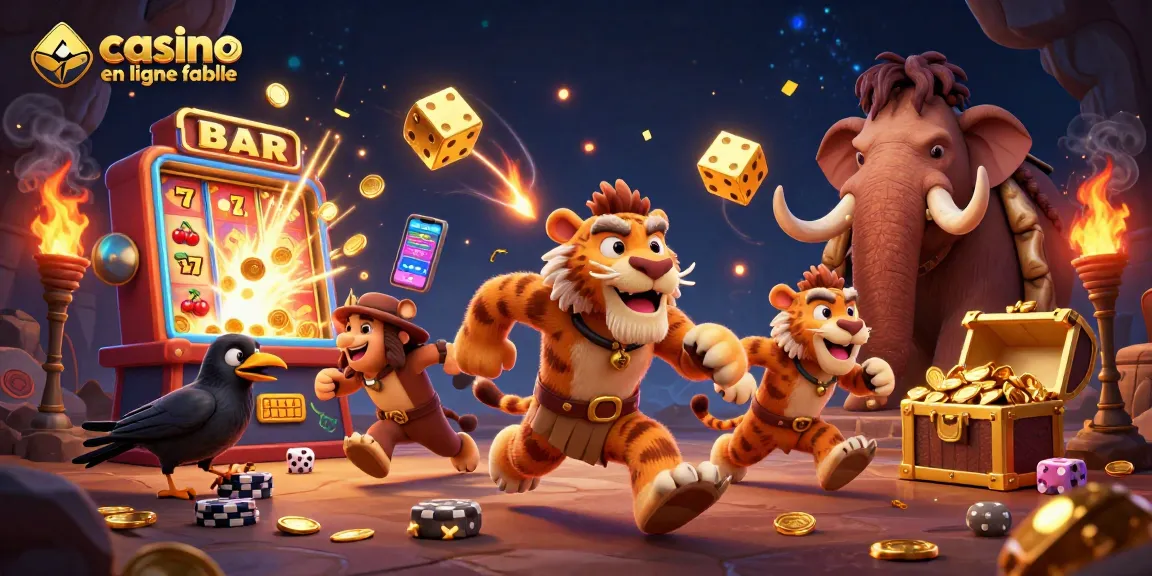 Jouez à des jeux passionnants sur un casino en ligne fiable avec personnages de dessins animés 3D et machine à sous